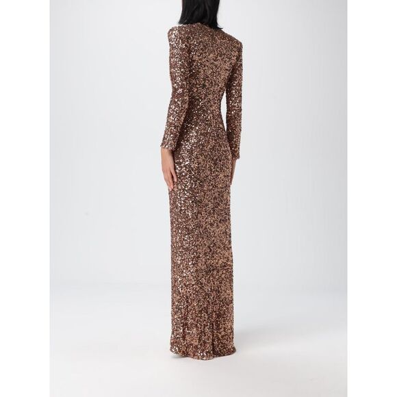 Elisabetta Franchi Dress Woman Brown